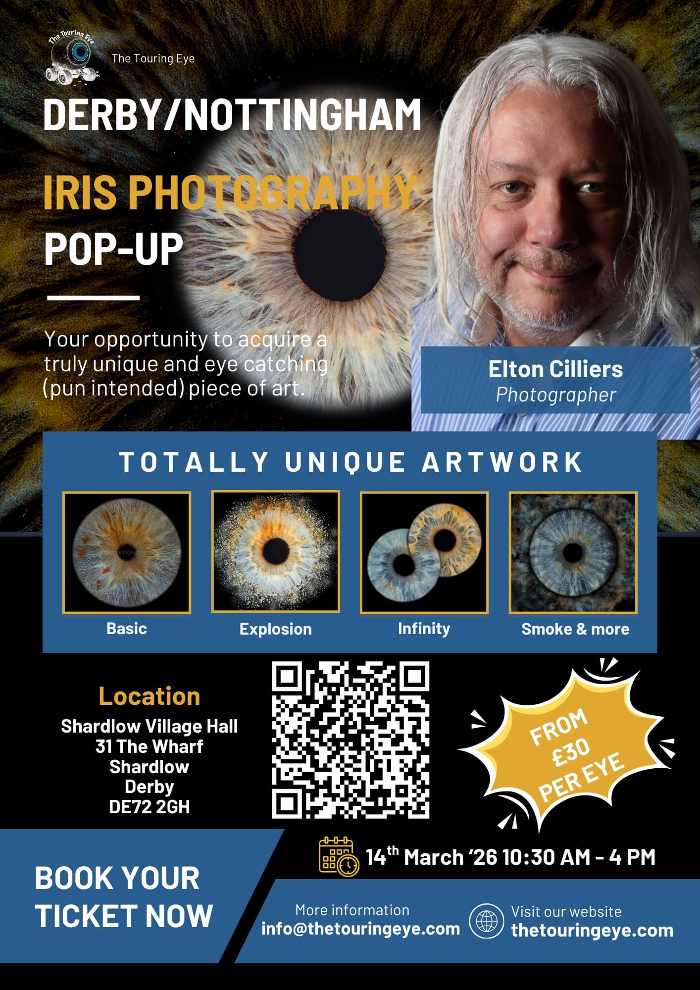 Derby / Nottingham Eye Photography Pop-Up, 14-03-26