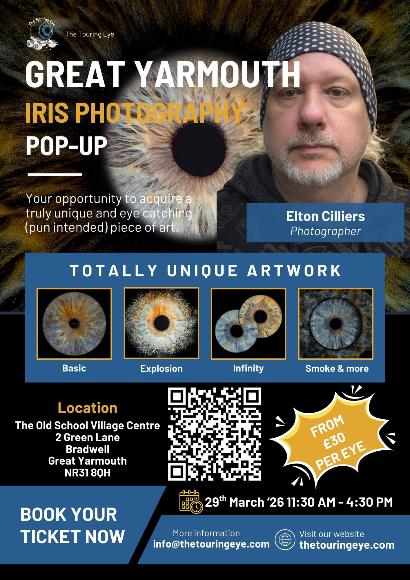 Great Yarmouth, Norfolk Eye Photography Pop-Up, 29-03-26
