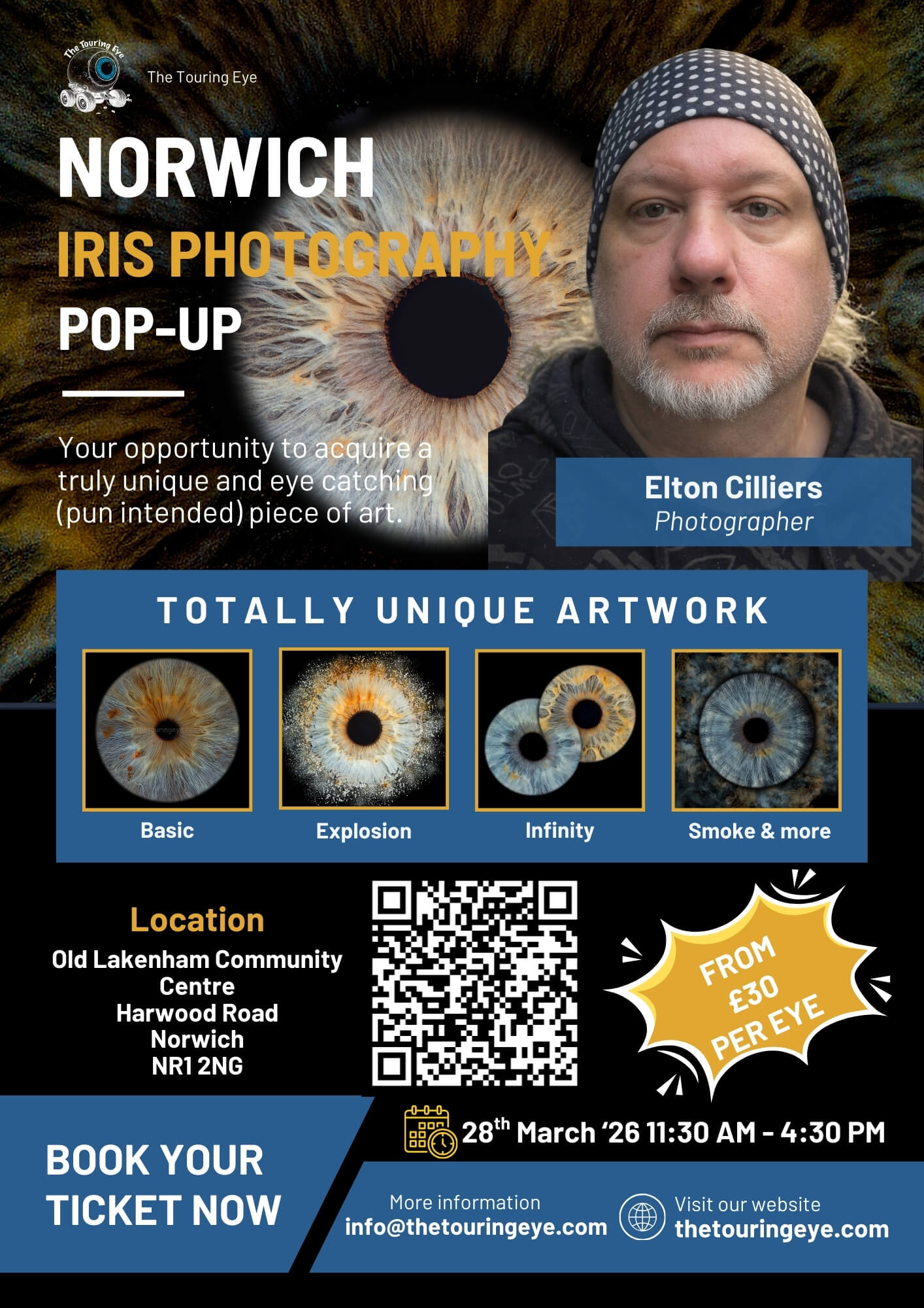 Norwich, Norfolk Eye Photography Pop-Up, 28-03-26