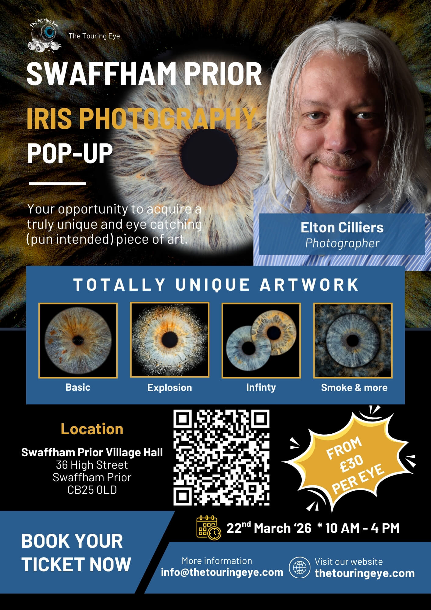 Swaffham Prior, Cambridgeshire Eye Photography Pop-Up, 22-03-26